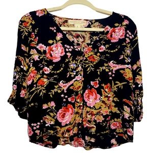 Boutique Floral Crop Top